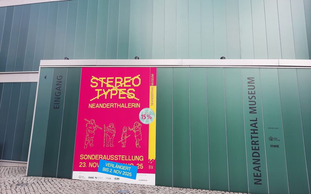 2025 Mettmann, Neandertal: FemArc Besuch der Sonderausstellung zu Neanderthalerinnen