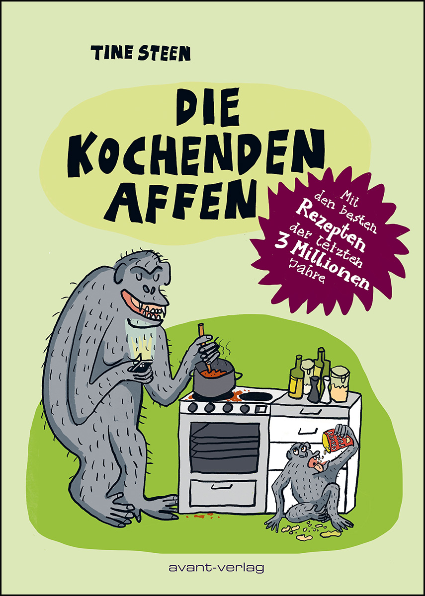 Coverbild "Die kochenden Affen" von Tine Steen